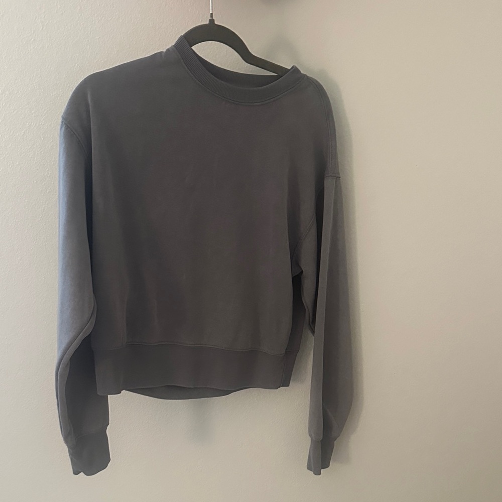 Gray Crewneck Sweatshirt